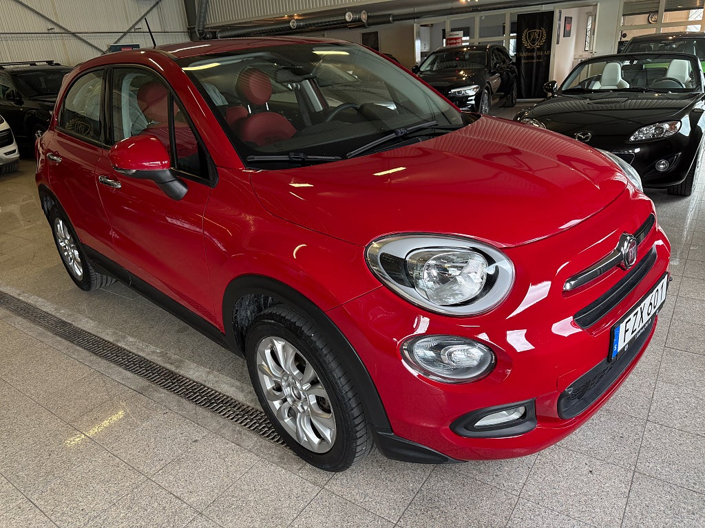 Fiat 500X 1.4 16V 140hk MultiAir PopStar 2ägare Keyless Rattvärme