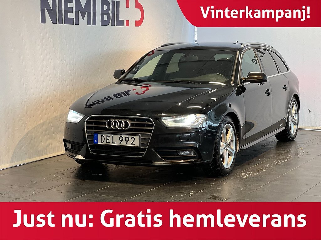 Audi A4 2.0 TDI Comfort 177hk Drag/D-värm/S&V-hjul/Skinnsäten
