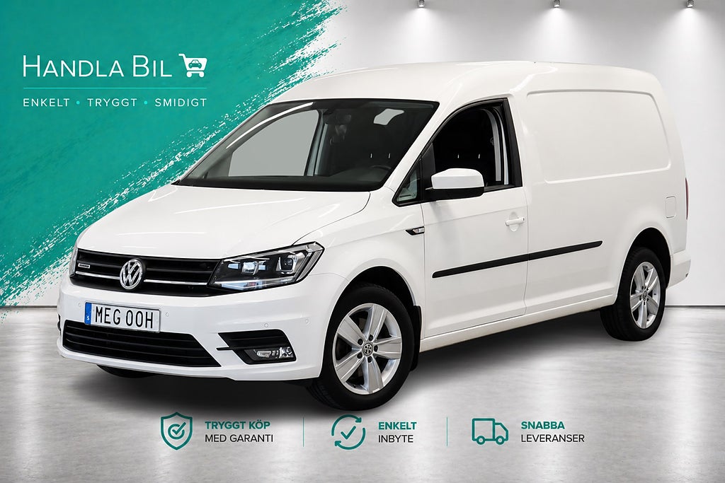 Volkswagen Caddy Maxi 2.0 TDI 4Motion Värmare Inredning MOMS SoV