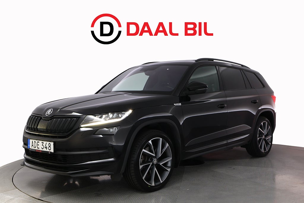 Skoda Kodiaq 2.0 TDI 4x4 190HK SPORTLINE 7-SITS DRAG PANO P-VÄRM 