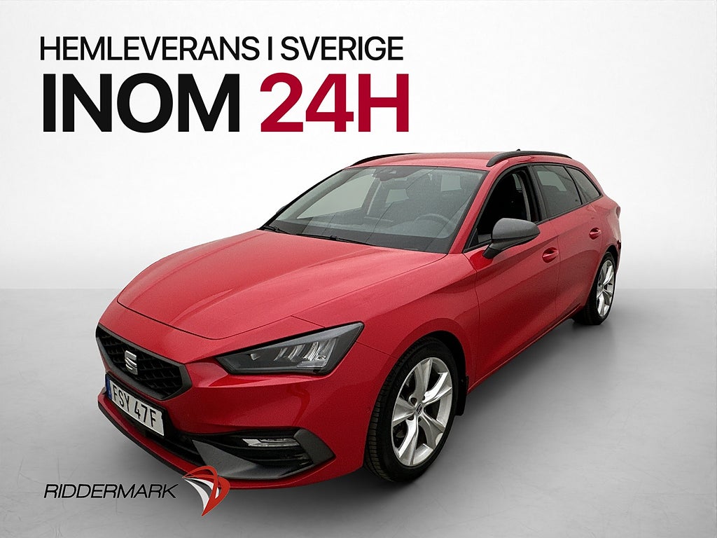 Seat Leon ST 1.5 eTSI 150hk FR Cockpit Kamera CarPlay Navi