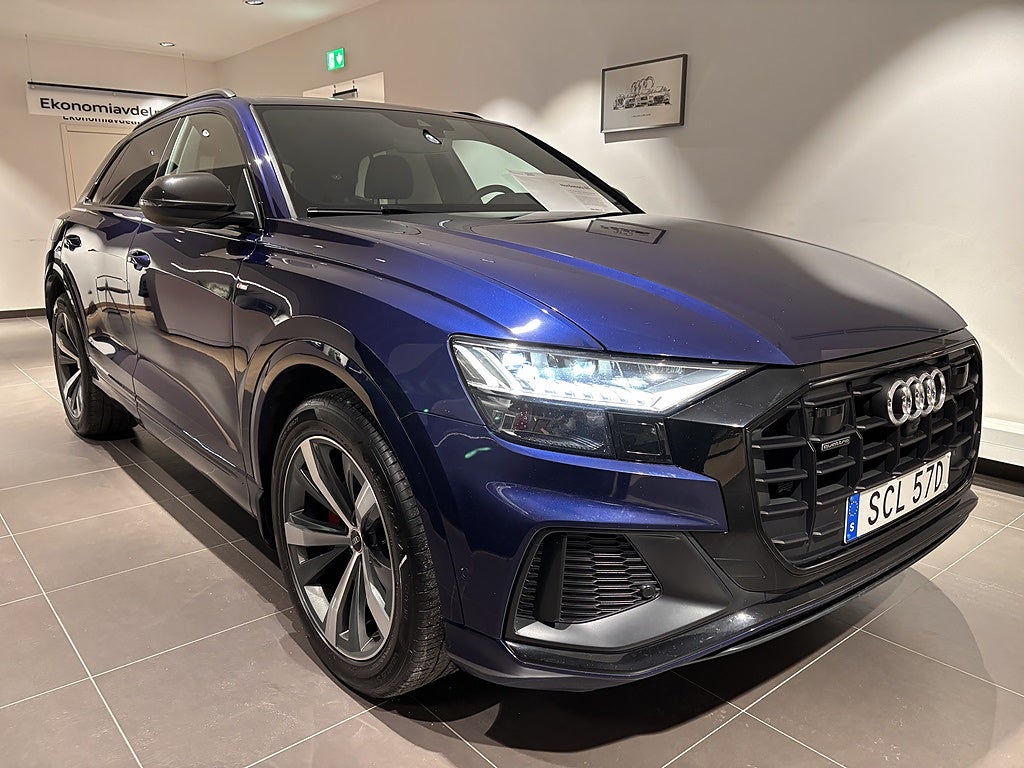 Audi Q8 V6 286hk TDI quattro fyrhjulsstyrning luftfjädring