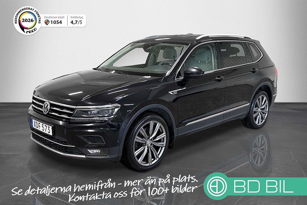 Volkswagen Tiguan Allspace GT 2.0 TDI 4M 7-SITS DRAG VÄRMARE BACKKAMERA