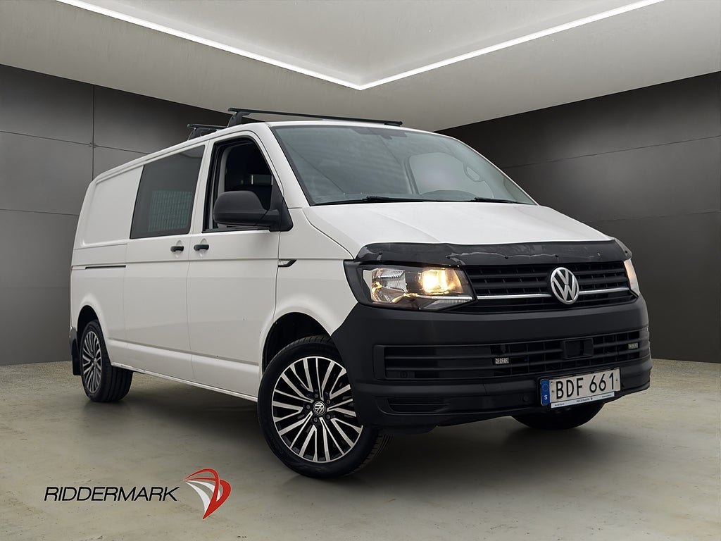 Volkswagen Transporter L2 M/K-Värm PDC Drag Farthållare Moms