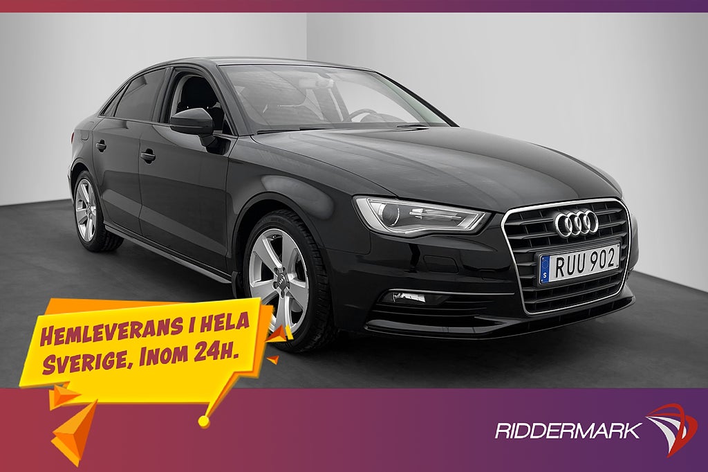 Audi A3 Sedan 1.4 TFSI S 125hk Ambition P Sensorer