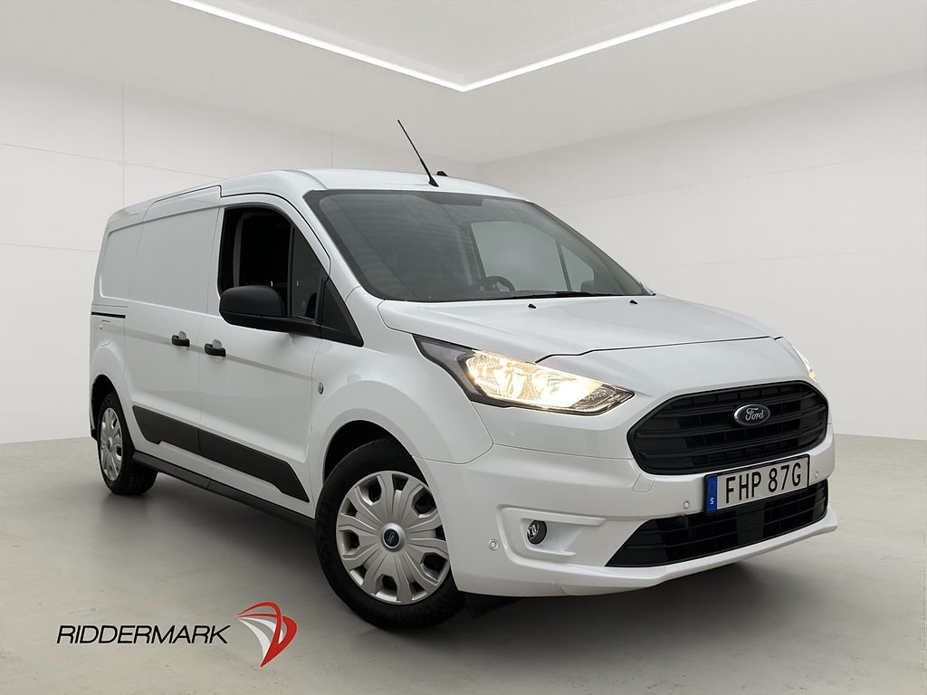 Ford Transit Connect LWB Värmare Dragkrok PDC V-Inredd Moms