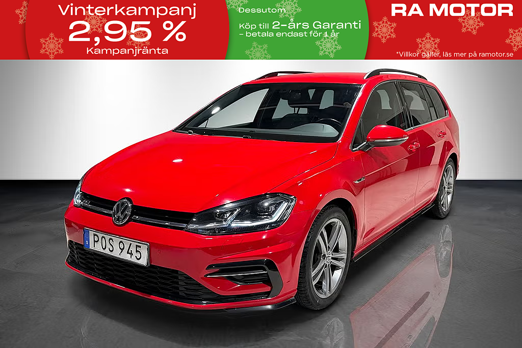 Volkswagen Golf SC 1.5 TSI 150hk R-Line Pluspaket Nyservad 2019
