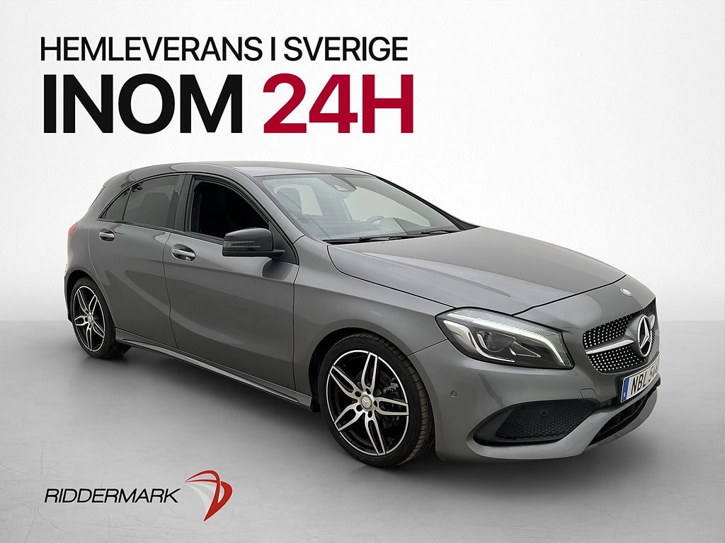 Mercedes-Benz A 200 d 136hk AMG Sport Sensorer Kamera