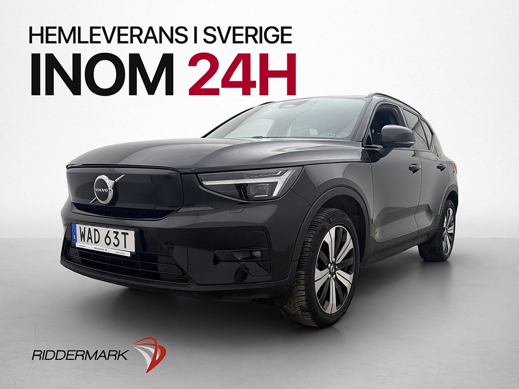 Volvo XC40 Single Motor Plus Värm Kamera CarPlay BLIS MOMS