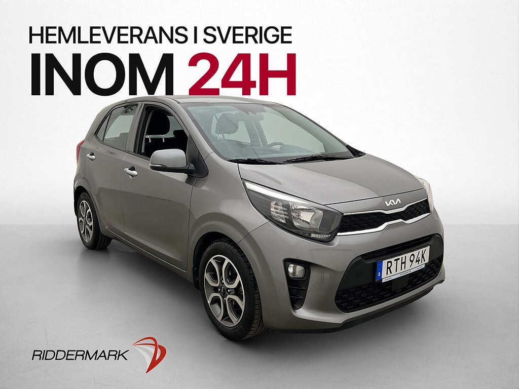 Kia Picanto 1.0 MPI 67hk Advance Kamera Navi Rattvärme