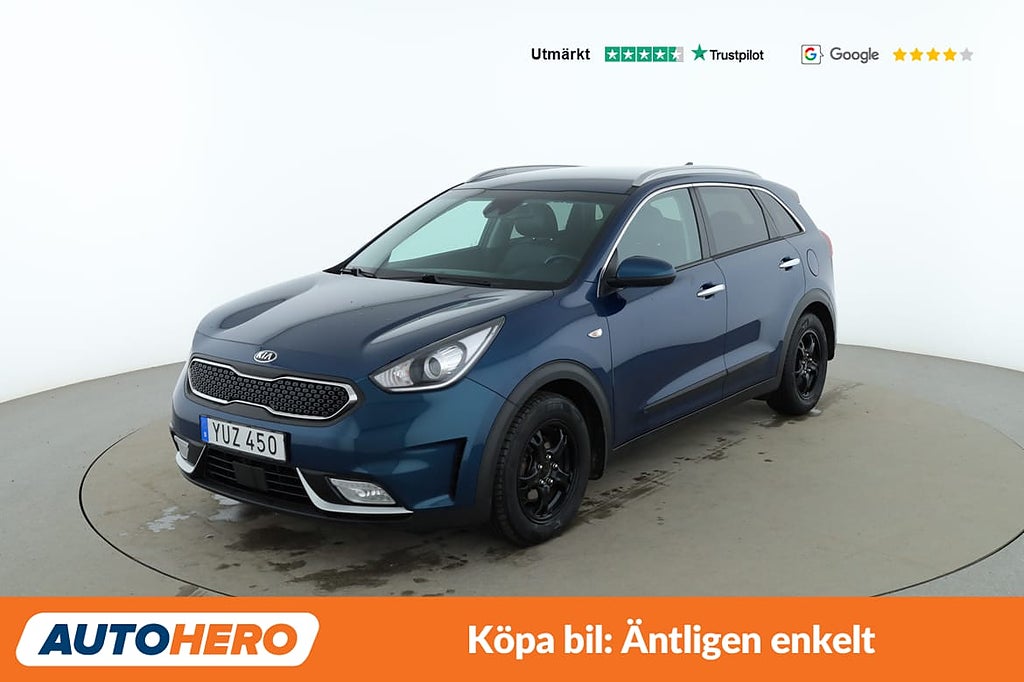 Kia Niro Hybrid Advance Plus / CarPlay, Dragkrok, Backkamera