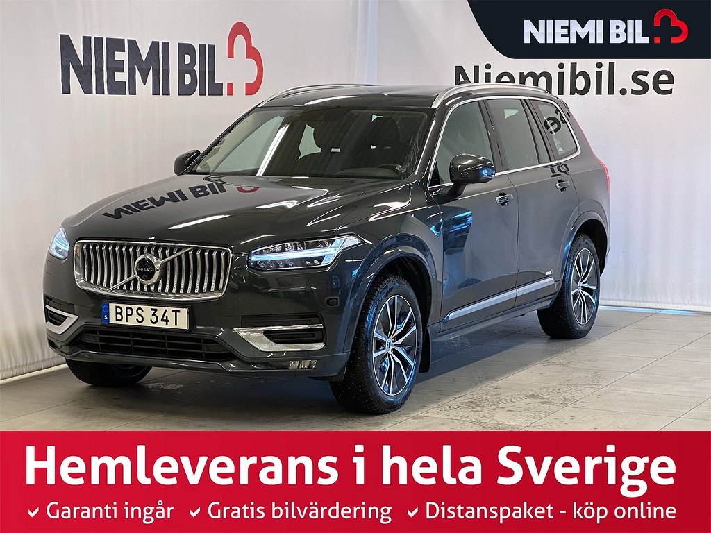 Volvo XC90 B5 AWD Inscription 7-sits/MOMS/SoV/360/Drag/MoK