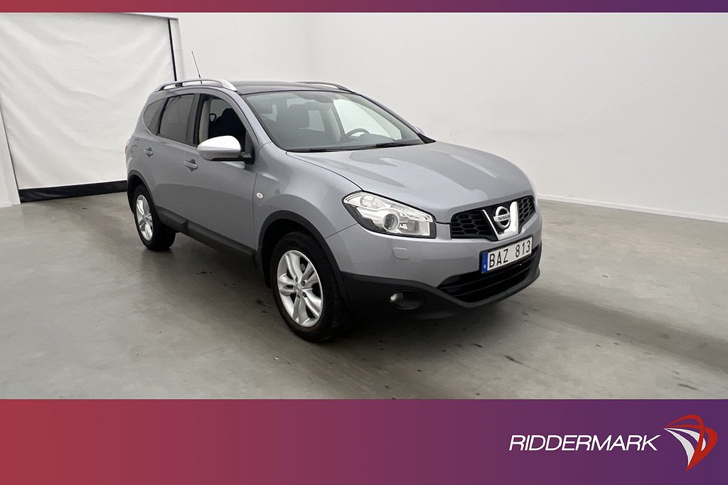 Nissan Qashqai+2 2.0 141hk 7-Sits Pano Kamera Navi Farthåll