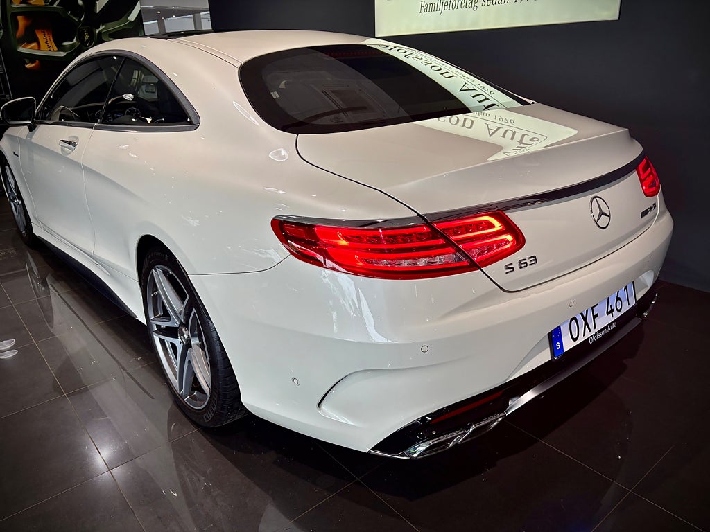 Mercedes-Benz S 63 AMG 4MATIC Coupé Värmare HUD Burmester 585 hk - bild 5
