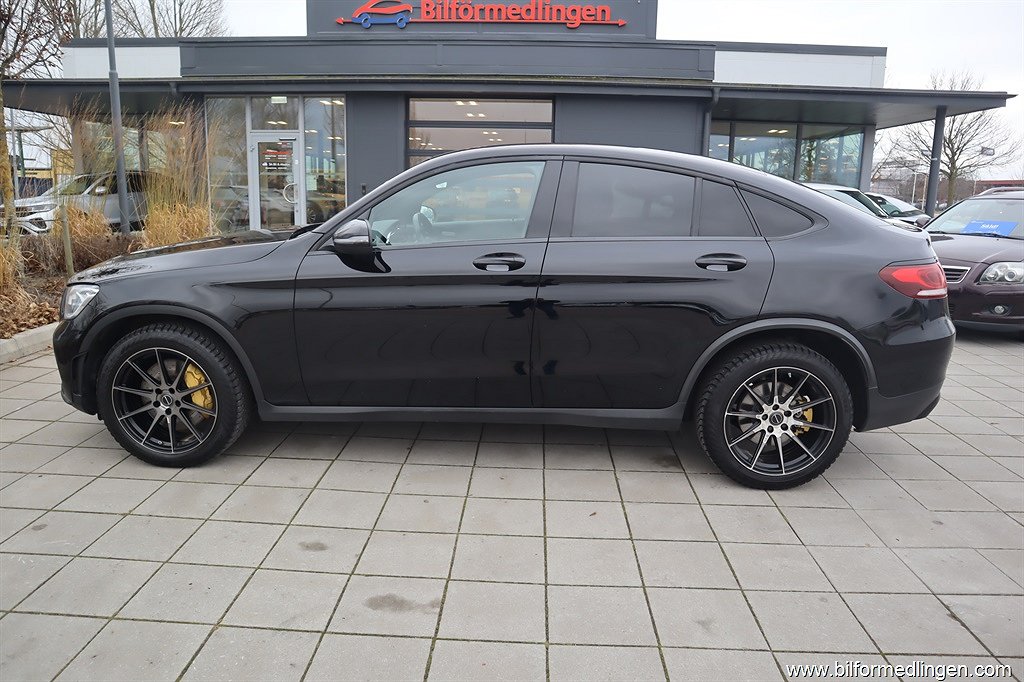 Mercedes-Benz GLC 200 d 4MATIC Coupé 163hk Momsbil AMG Sport AMG Line Svensksåld