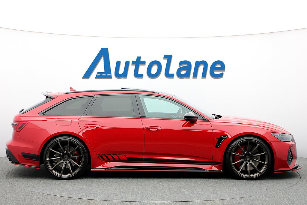 Audi RS6 B&O, Panorama, HUD, BC-Forged 22" 900hk+  *Se Spec*
