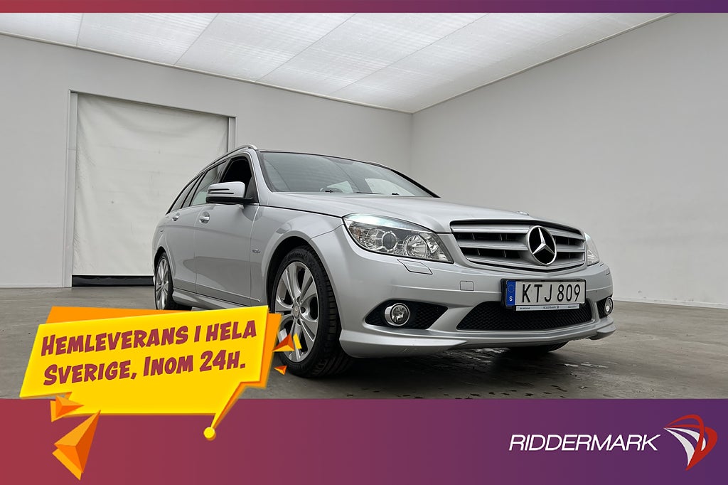 Mercedes-Benz C 200 T AMG Sport Två-Brukare Panorama Drag
