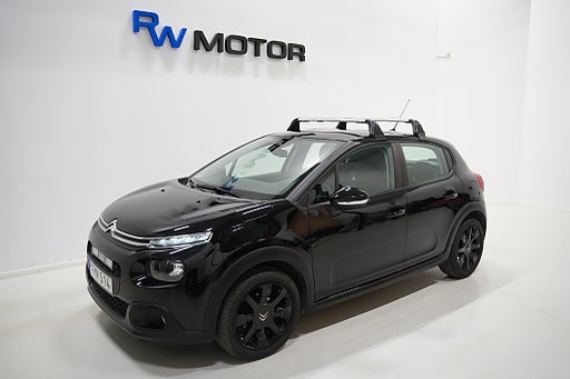 Citroën C3 1.2 PureTech 82hk P-sensorer Carplay & Auto 