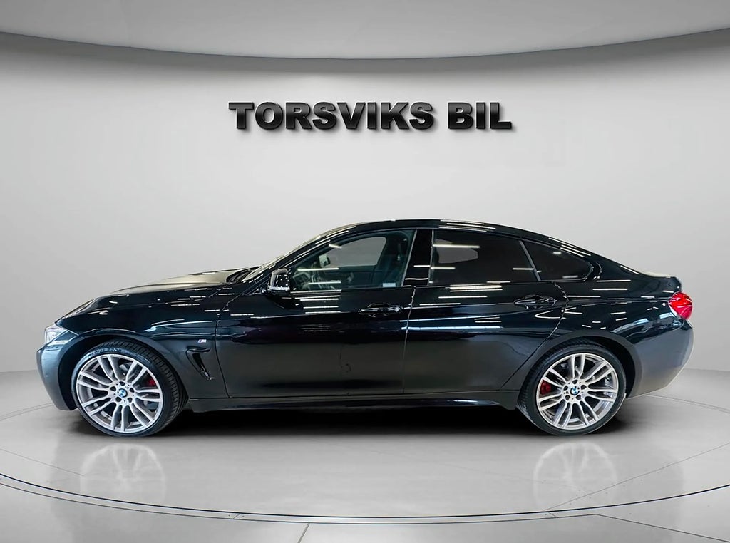 BMW 420D xDrive Gran coupe M-sport Taklucka H/K Skinn - miniatyr 2