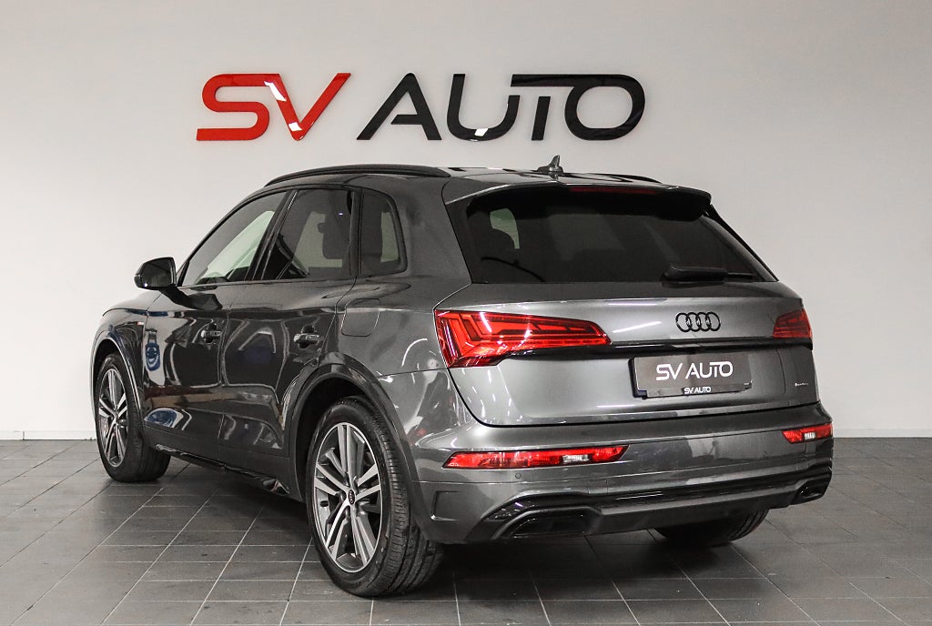 Audi Q5 55 TFSI e Quattro S-Line Evolution B&O Cockpit Luftfjädring Drag