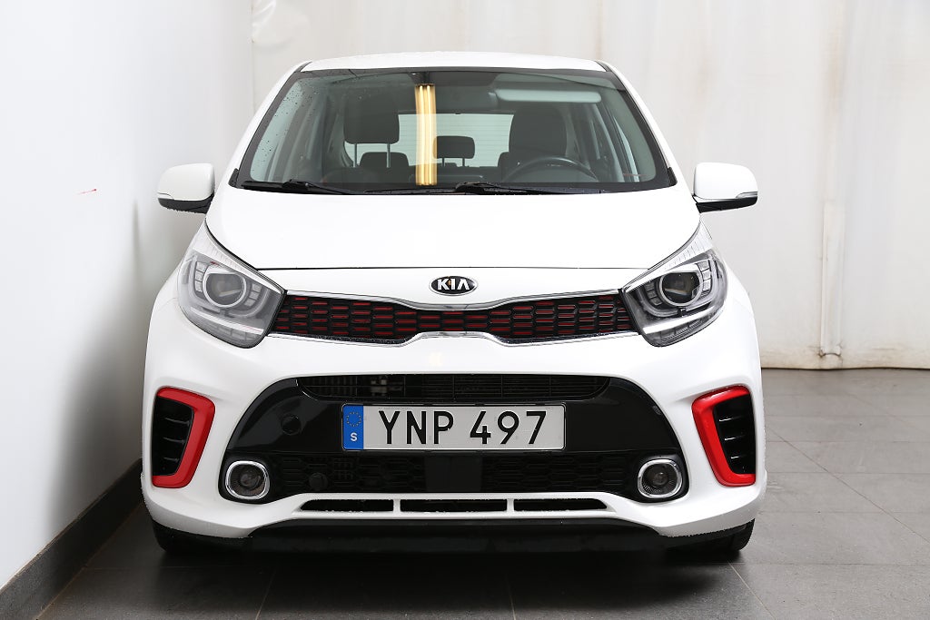 Kia Picanto 1,0 T-GDI 100hk GT-Line Kamera Skinn CarPlay Motorv 2018