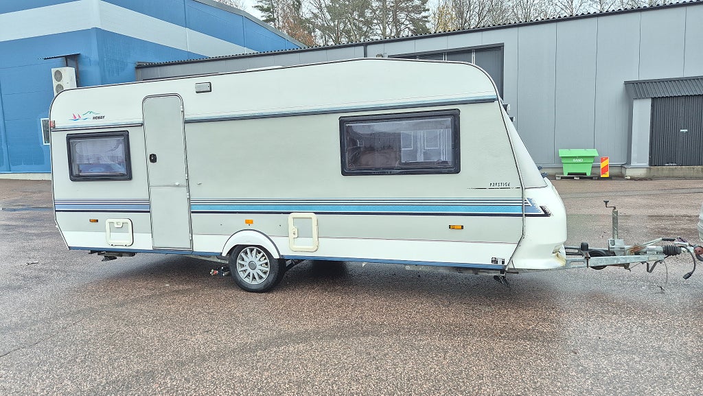 Hobby 545 prestige  Långbädd mover förtält 1994