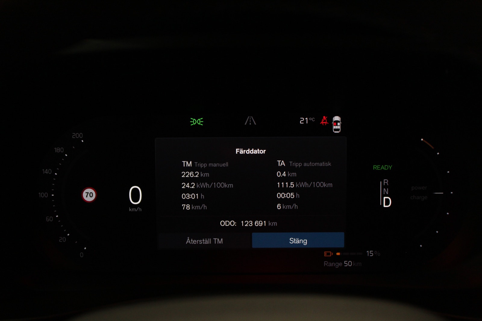 Volvo XC40 P8 Recharge Twin Pro, Panorama, 360 kam, Värmepump 2022 - miniatyr 30