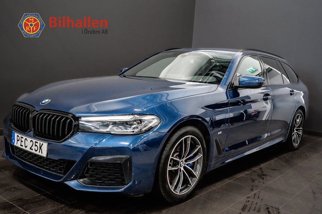 BMW 530e xDrive Touring M Sport Drag Kamera Navi Läder MOMS