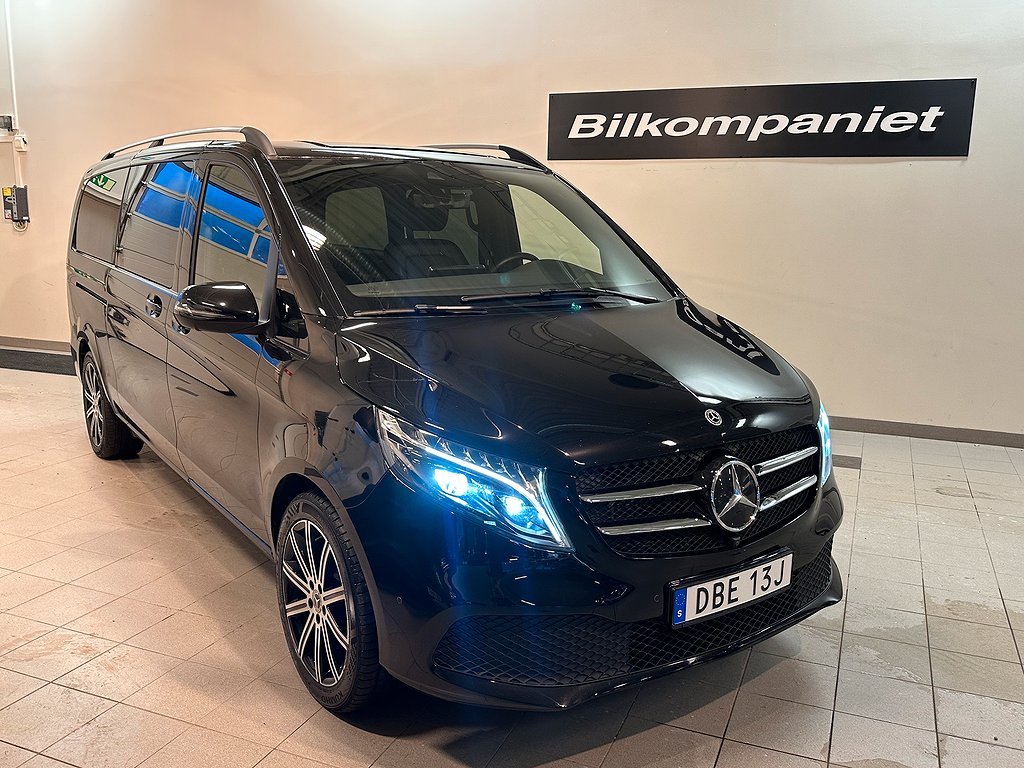 Mercedes-Benz V 250d ex. Lång 4MATIC 7-sits,360, Burmester