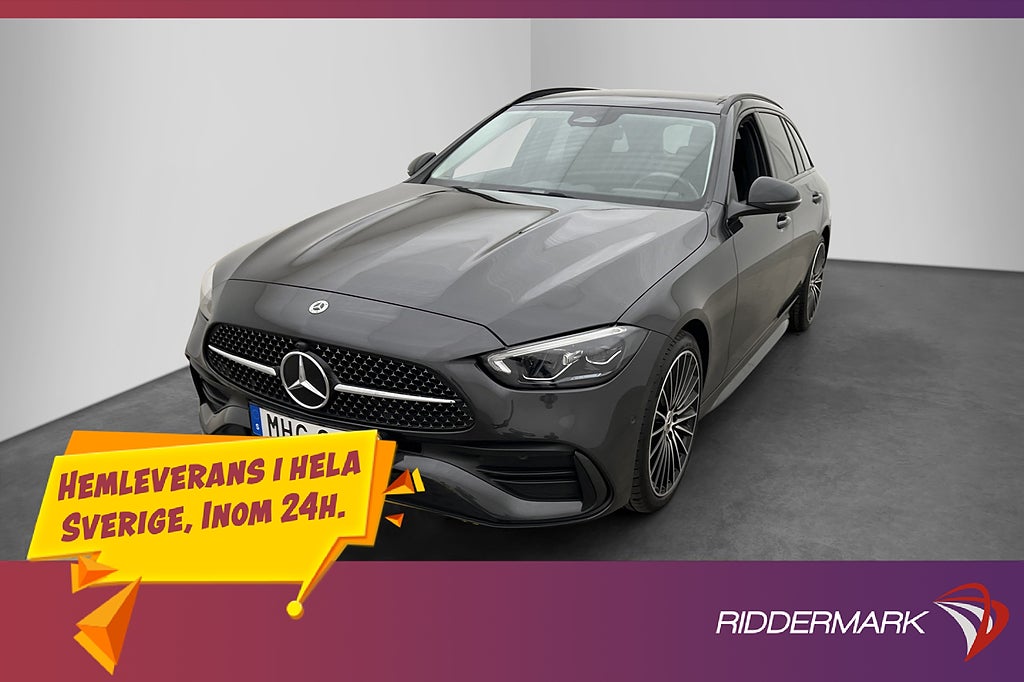 Mercedes-Benz C 200 T 204hk AMG Cockpit Pano B-Kamera