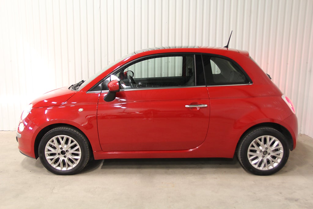 Fiat 500 1.2 8V Lounge-paket Panorama, AC