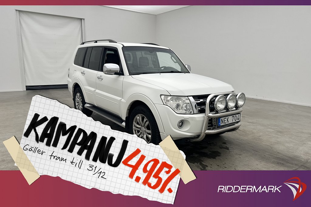 Mitsubishi Pajero 4WD 200hk Business 7-Sits Rock 4,95% Ränta