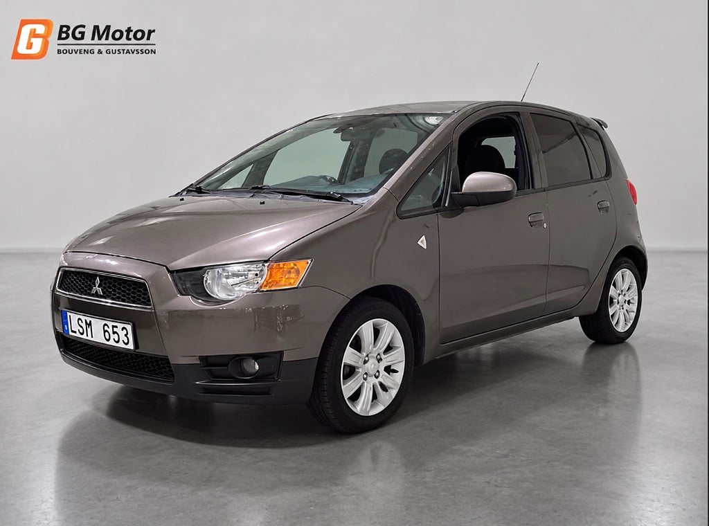 Mitsubishi Colt 1.3 MIVEC 95HK ClearTec Låg skatt/PDC/AUX/EN Ägare
