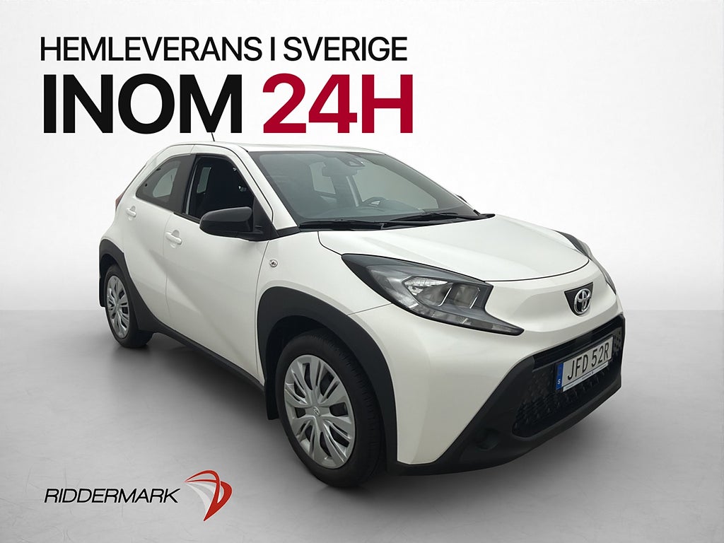 Toyota Aygo X 1.0 VVT-i Kamera Adapti-Fart CarPlay Bluetooth