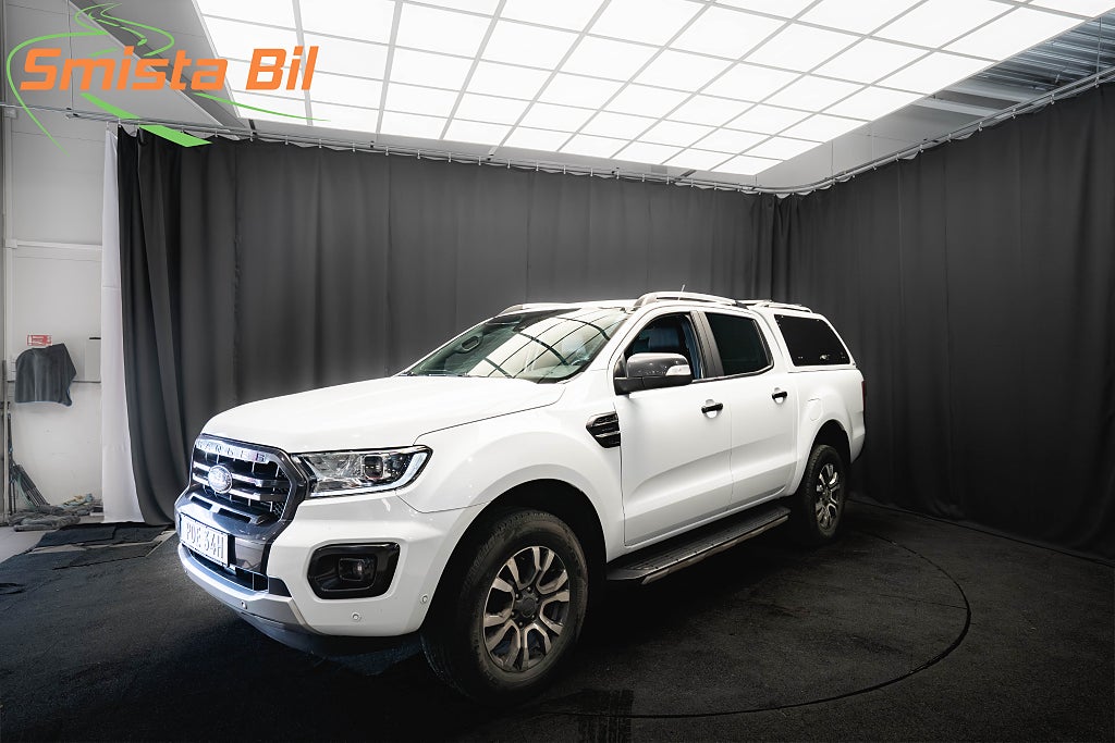 Ford ranger Bi-Turbo 4x4 WILDTRAK KÅPA D-VÄRMARE LÄDER KAMERA MOMS