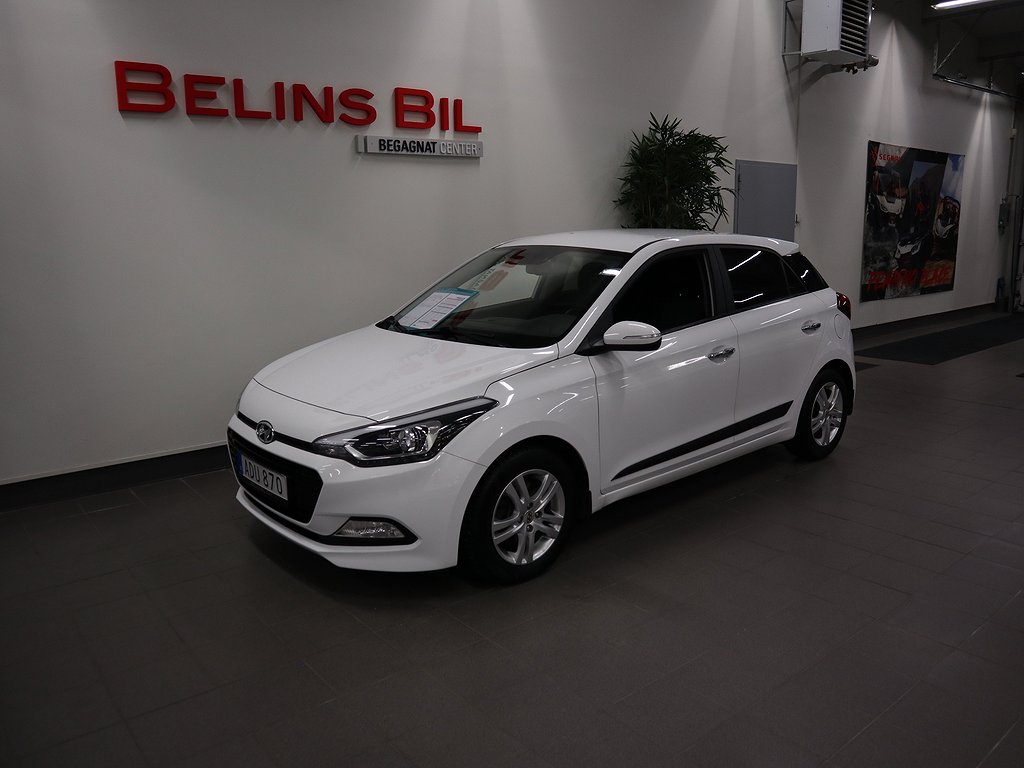 Hyundai i20 Premium 100hk 382kr/skatt