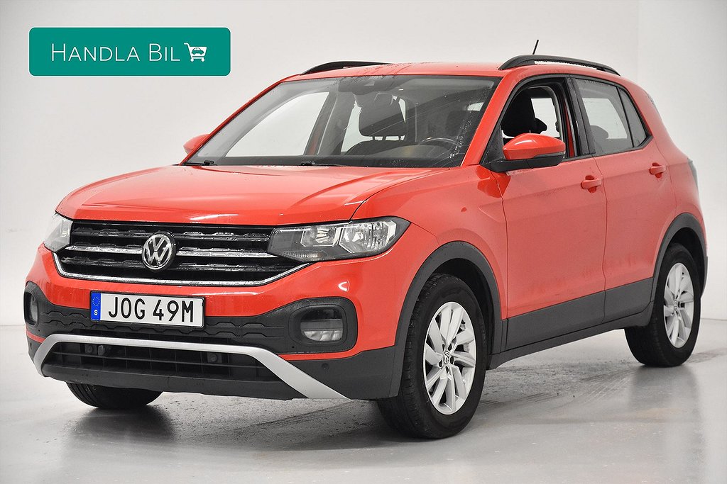 Volkswagen T-CROSS 1.0 TSI 1-ägare M-Värm SoV-Hjul 95hk