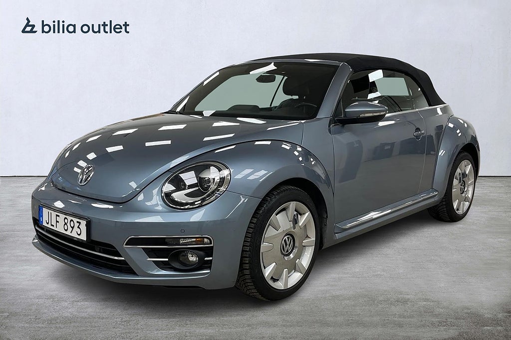 Volkswagen Beetle Cabriolet 1.4 TSI Nyservad B-kamera Skinn 
