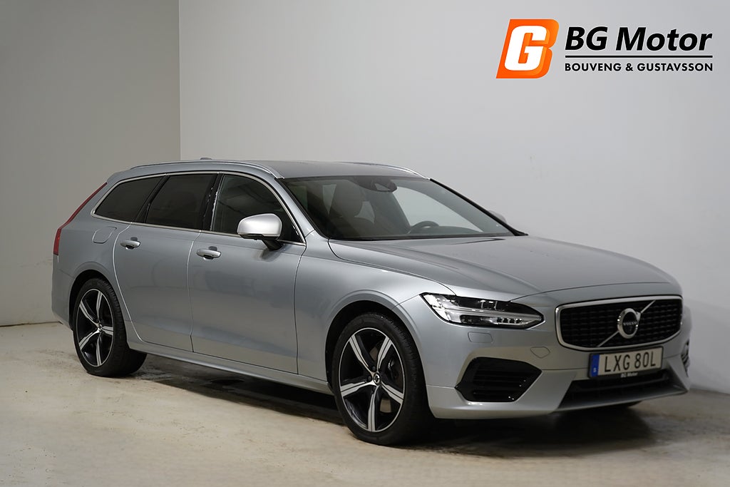 Volvo V90 Recharge T8 392HK AWD R-Design Drag/H&K/360/HuD/Leasbar