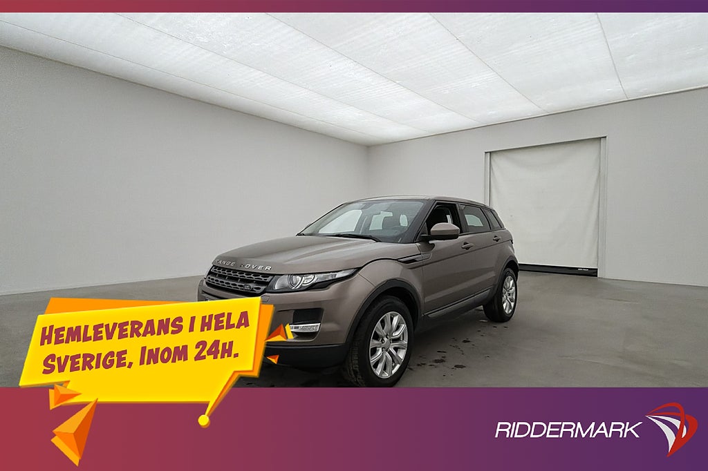 Land Rover Range Rover Evoque TD4 AWD Skinn Drag Kamera Navi