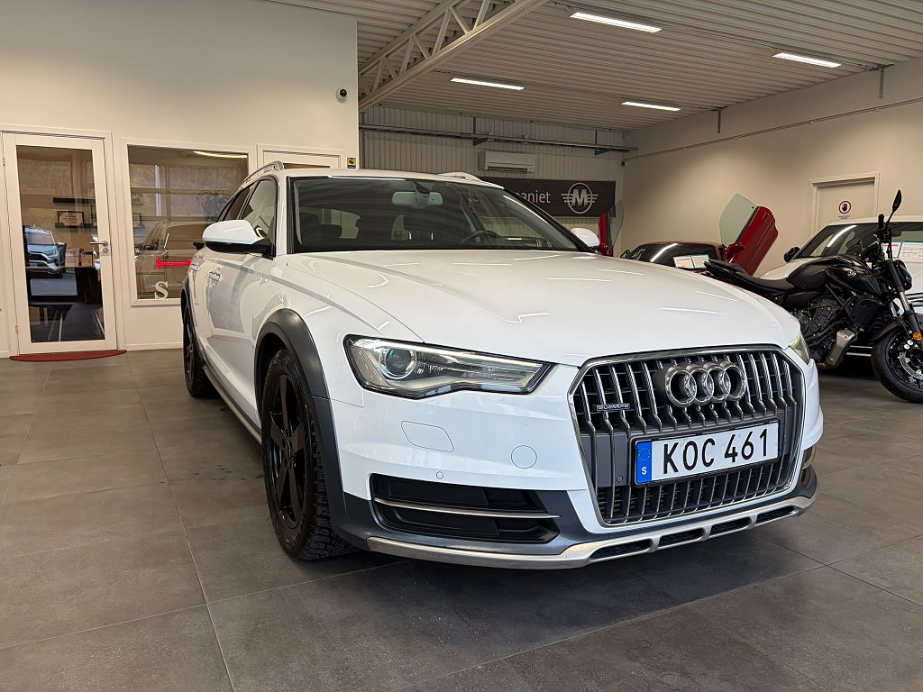 Audi A6 allroad allroad quattro 3.0 TDI V6 Navigation Drag Nybesiktad 