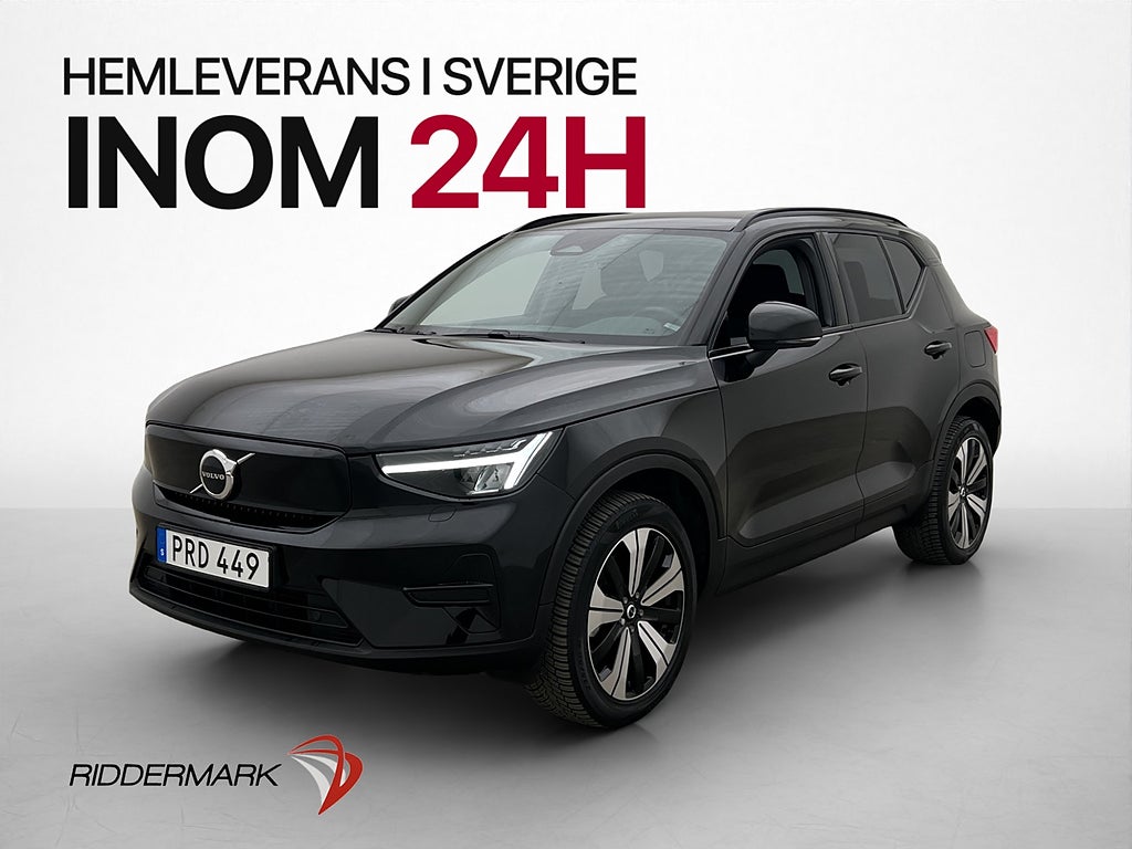 Volvo XC40 Recharge Twin 408hk Core Värm Kamera CarPlay MOMS