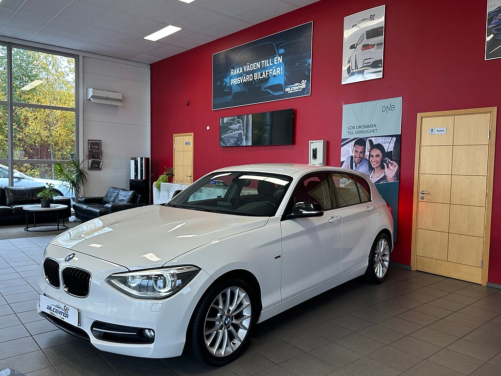 BMW 118d Sport Line Ac Nybes 143hk AUT 595kr/MÅN*