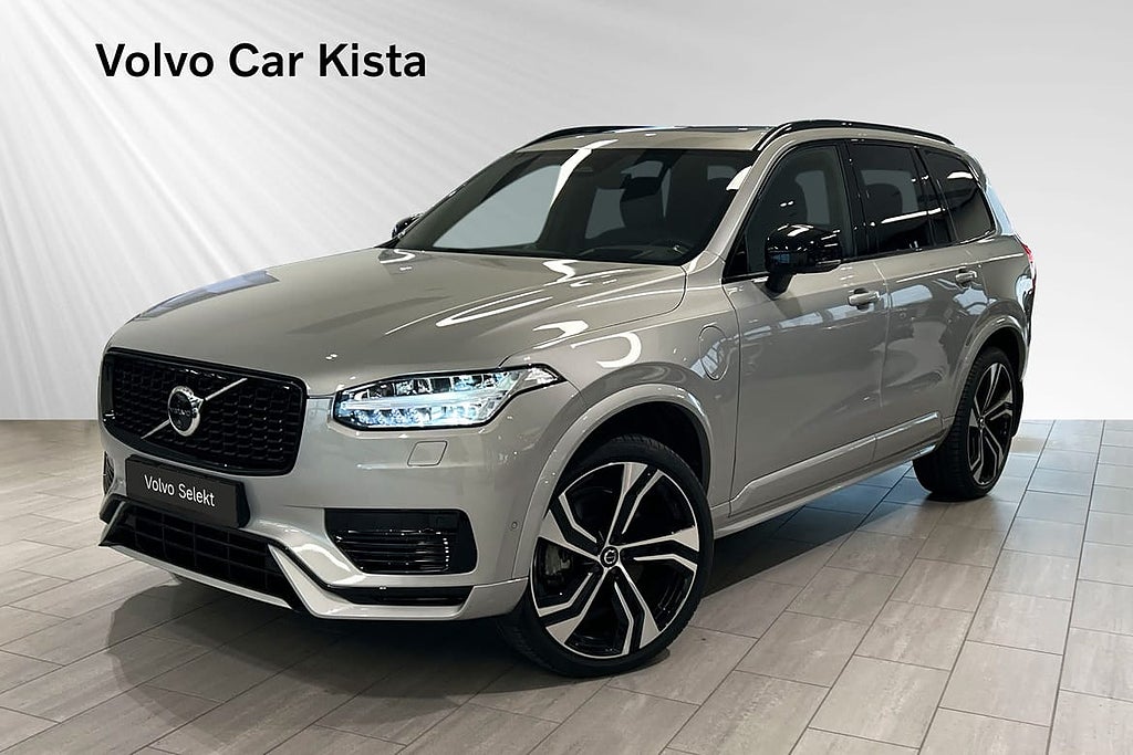 Volvo XC90 7 Säten T8 Ultra Dark Edition B/W Luftfj Drag