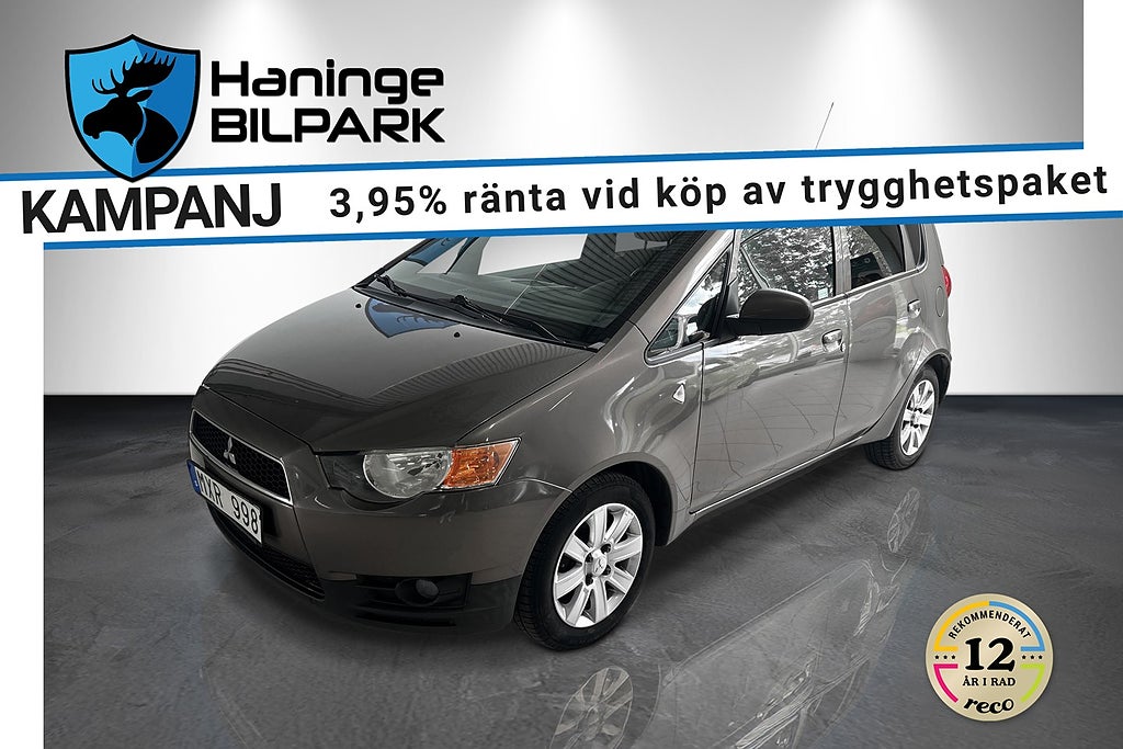 Mitsubishi Colt 5-dörrar 1.3 /SUPERDEAL 3,95%/PDC/F-HÅLLARE