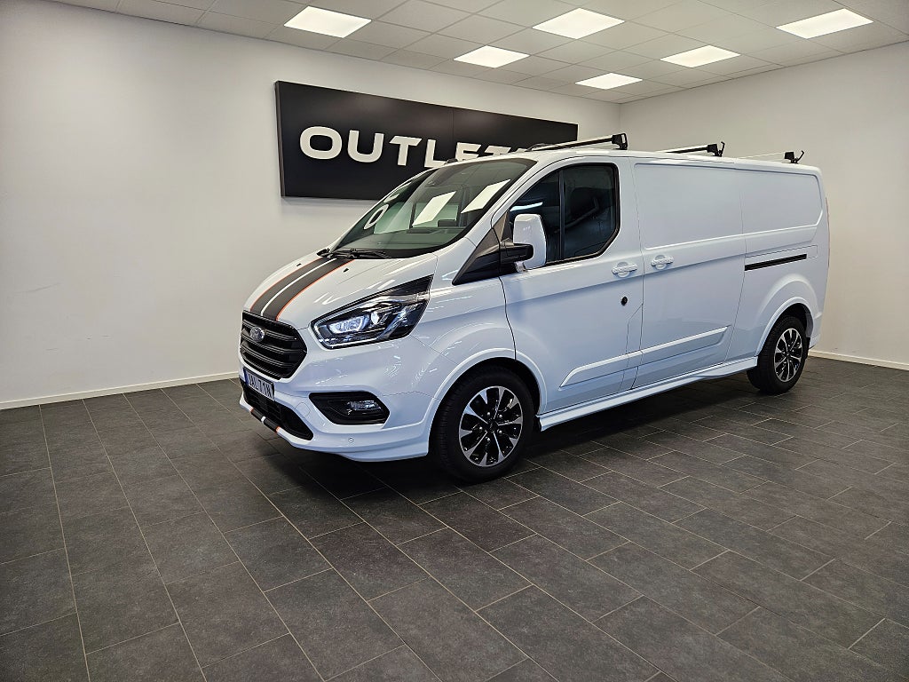 Ford transit Custom Sport L2 2.0 170hk Värmare Backkamera Drag MOMS