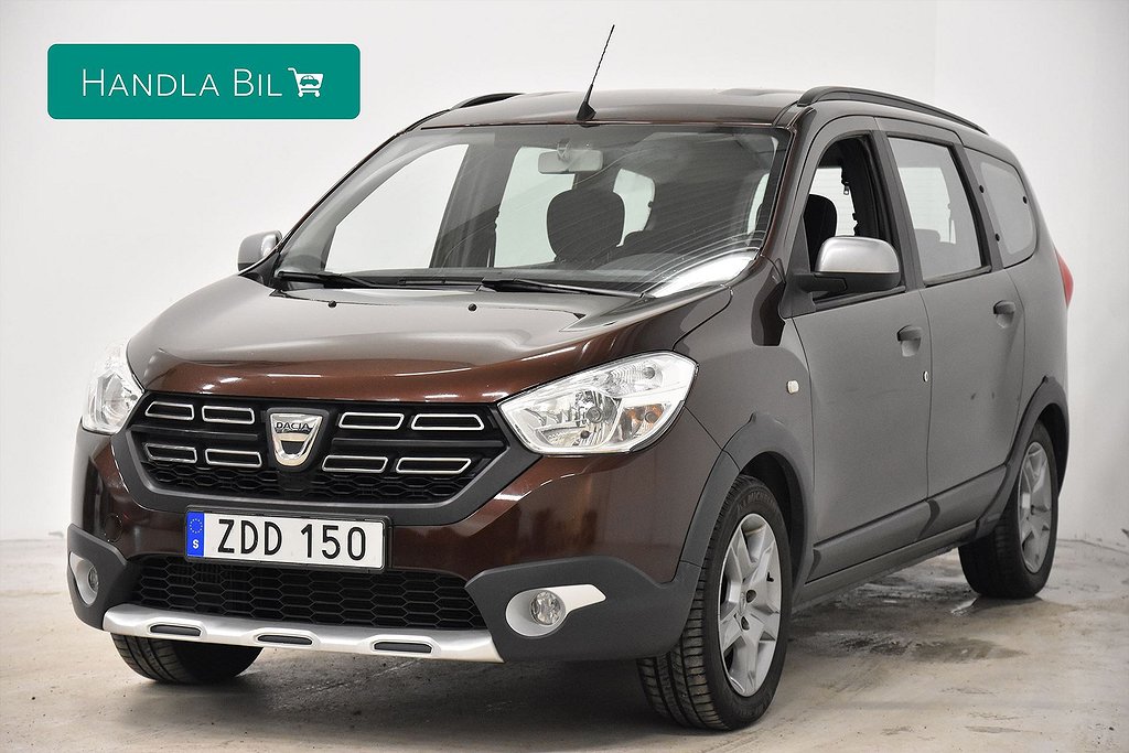 Dacia Lodgy Stepway 1.2 TCe 7-Sits Bluetooth Nyservad SoV-Ingår