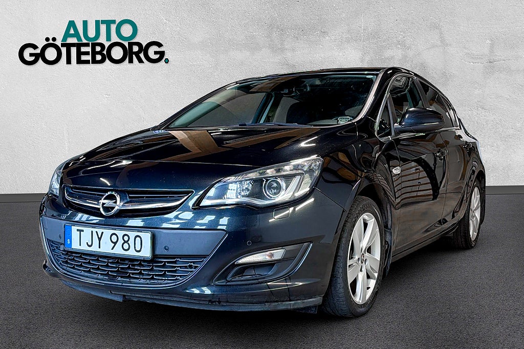 Opel Astra 1.4 Turbo Drive 1-Ägare Välservad 140HK Besiktigad