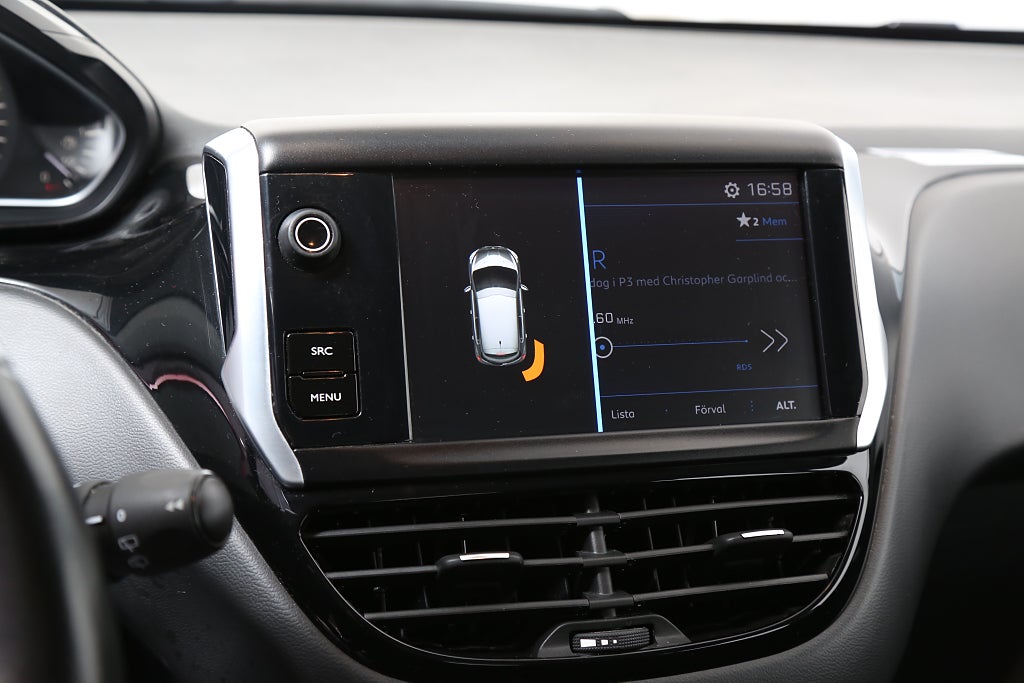 Peugeot 208 1,2 PureTech 82hk Active 5D Bluetooth Ny kamrem 2017