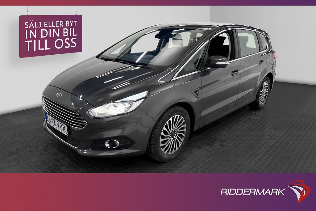 Ford S-Max 2.0 EcoBlue 150hk 7-sits B-Kamera Elstol Keyless